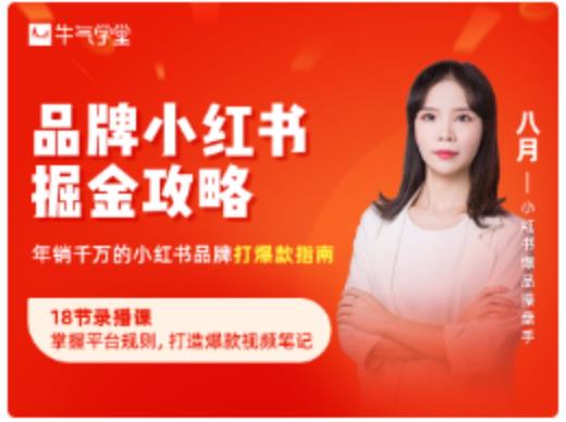 品牌小红书掘金攻略，年销千万的小红书品牌打爆款指南-绝版学习资料库