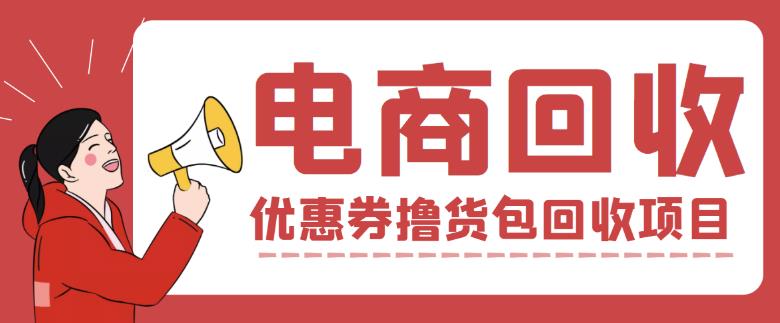 外面收费388的电商回收项目，一单利润100+-绝版学习资料库