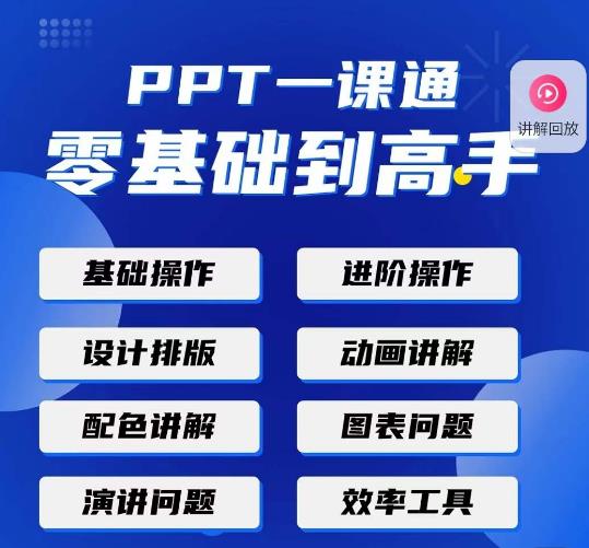 PPT·一课通·0基础到高手：通俗易懂快速掌握PPT的各种应用场合-绝版学习资料库