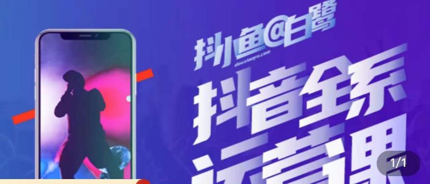 白鹭·主播内训营，运营主播话术起号进阶能力提升-绝版学习资料库