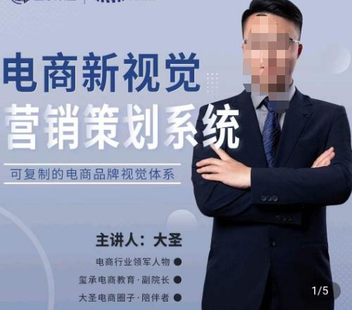 大圣·电商新视觉营销策划系统，可复制的电商品牌视觉识别系统-绝版学习资料库