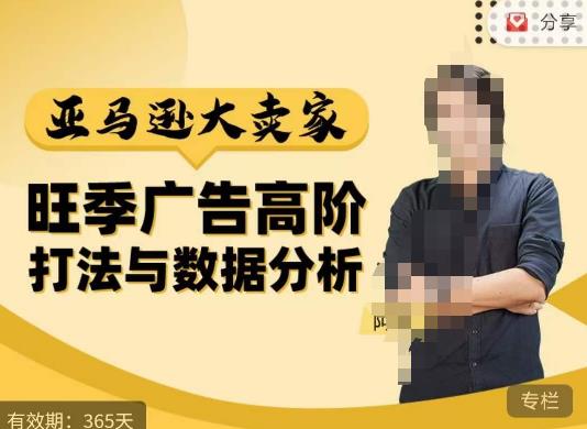阿甘·亚马逊大卖家广告高阶打法与数据分析，走出传统广告误区；揭秘大卖惯用打法；数据驱动广告决策-绝版学习资料库
