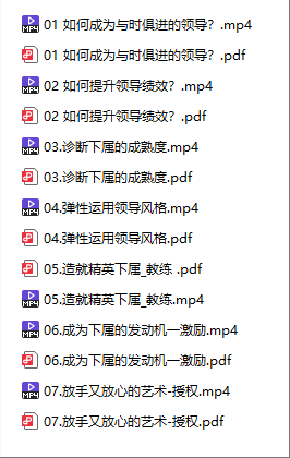 章义伍 流程管理 共赢领导力 领导力流程 用流程解放管理 如何打造高绩效团队 做教练式的经理 提升领导能力的五种技术 如何扩大你的影响力 打造核心的职业化员工团队 16套 80G